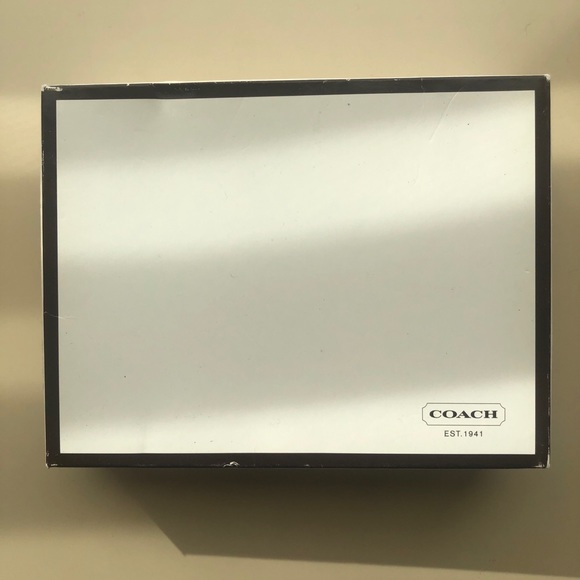 NWOT COACH fabric wristlet. Black. Zipper strap purse cell phone holder - Picture 9 of 11